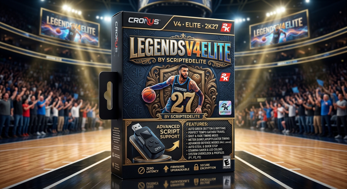 Legends V4 Elite — NBA 2K27 Cronus Zen script by ScriptedElite
